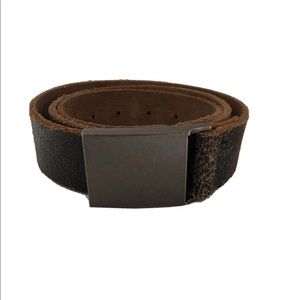 2/$20 Bluenotes Men’s Distressed Brown Leather  Belt 36”